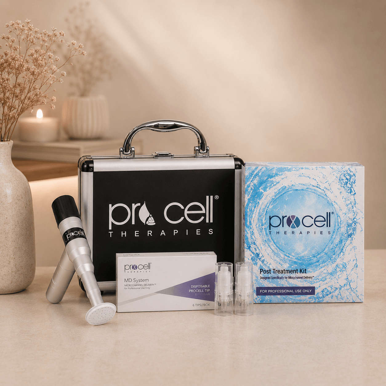 Procell microchanneling treatment
